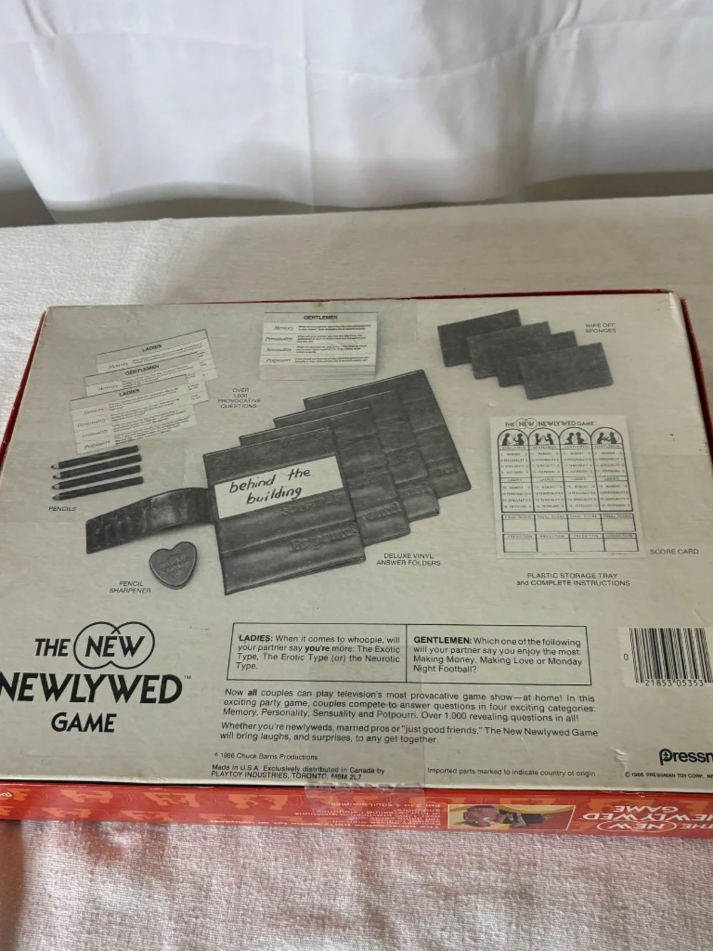 Pressman vintage newlywed